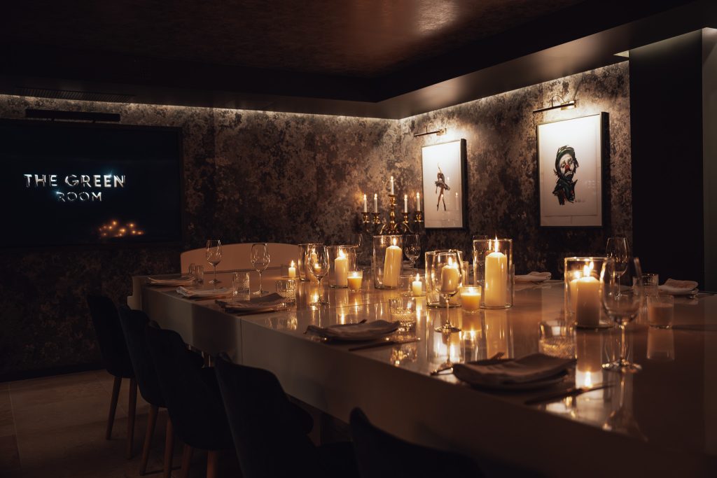 Green Room private dining at Thalia Palma