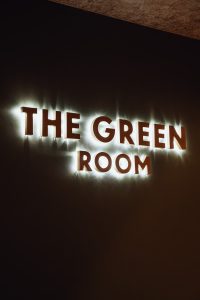 Green room at Thalia Palma