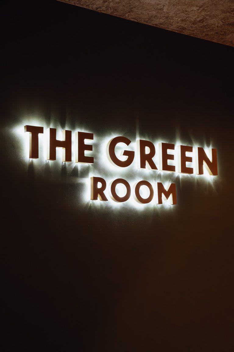 Green room at Thalia Palma